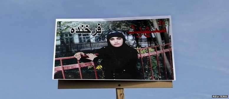 Kabul. 4 condanne a morte per l'omicidio di Farkhunda