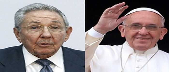 Cuba, domenica incontro in Vaticano tra Papa Francesco e Raul Castro