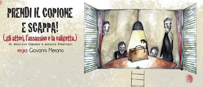 "Prendi il copione e scappa", in scena il 2 e 3 maggio al Teatro Ateneo di Casoria