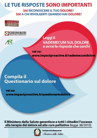 Lotta al dolore, la parola ai cittadini