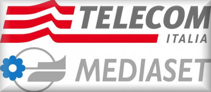 Telecom e Mediaset offerta che comprenda internet, telefono e TV
