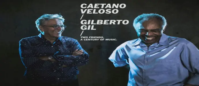 Quest'estate Caetano Veloso & Gilberto Gil di nuovo insieme per un tour europeo con 4 date in Italia