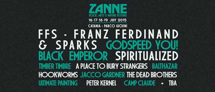 Zanne Festival: ad aprire il concerto dei Franz Ferdinand & Sparks saranno i Balthazar