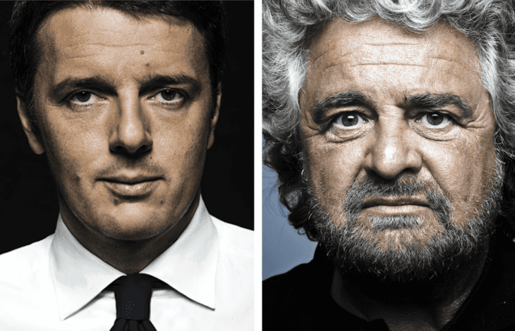 Grillo bandisce Renzi sul suo blog: «Da oggi non nominatelo più»