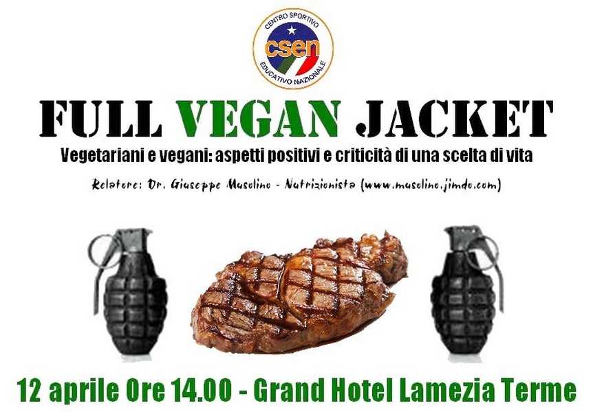 Al Grand Hotel di Lamezia Terme convegno sull'alimentazione vegetariana e vegana