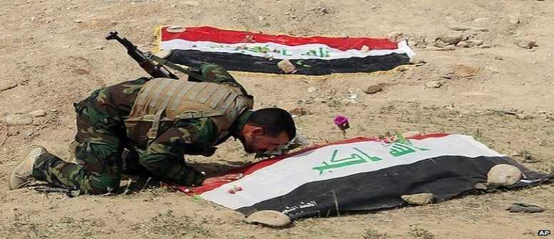 Scoperte 10 fosse comuni a Tikrit. Si cercano i 1700 soldati iracheni giustiziati dall'Isis