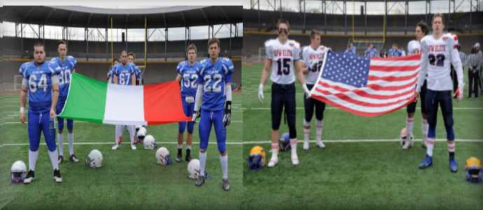Football Americano - L'Italia Under 19 perde dagli americani. Sabato la spagna