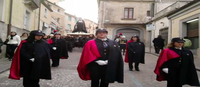 Associazione Nazionale Carabinieri "Arruzzo" alla Naca per prestare servizio d'ordine