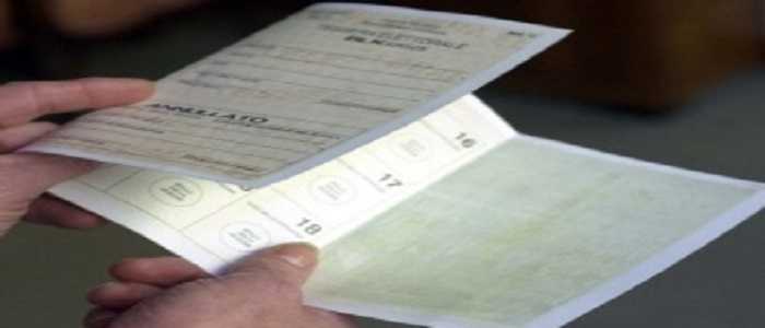Regionali: tessere elettorali da rifare per 500 mila votanti
