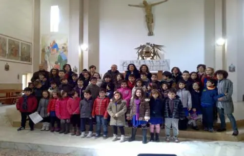 Catanzaro, celebrato Precetto Pasquale con gli studenti dell'Istituto Don Milani di Piano Casa