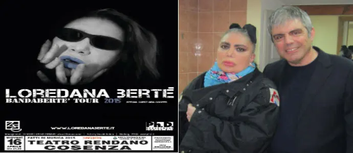 Grande attesa per Loredana Berte' il 16 aprile al teatro Rendano di Cosenza