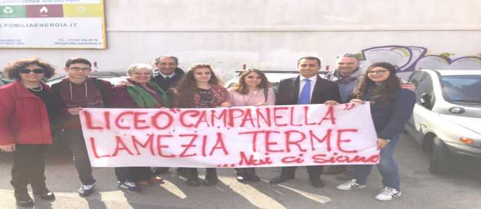Il Liceo "Campanella" di Lamezia Terme all'anniversario dell'uccisione di don Peppe Diana