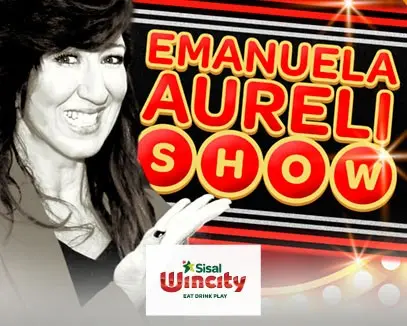 27 Marzo: appuntamento al Sisal Wincity Vespasiano a Roma con l'Emanuela Aureli Show