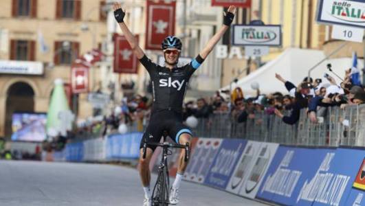 Tirreno-Adriatico: Wouter Poels conquista la quarta tappa