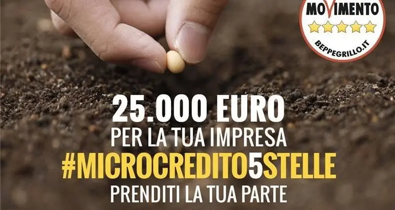 Nasce il Microcredito5Stelle: dagli stipendi restituiti alle imprese