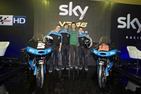 Moto3, presentato lo Sky Racing Team VR46