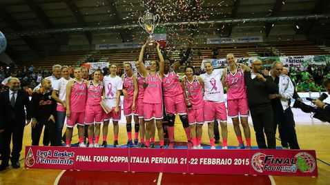 BAsket femminile: nona Coppa D'Italia per Familia Schio