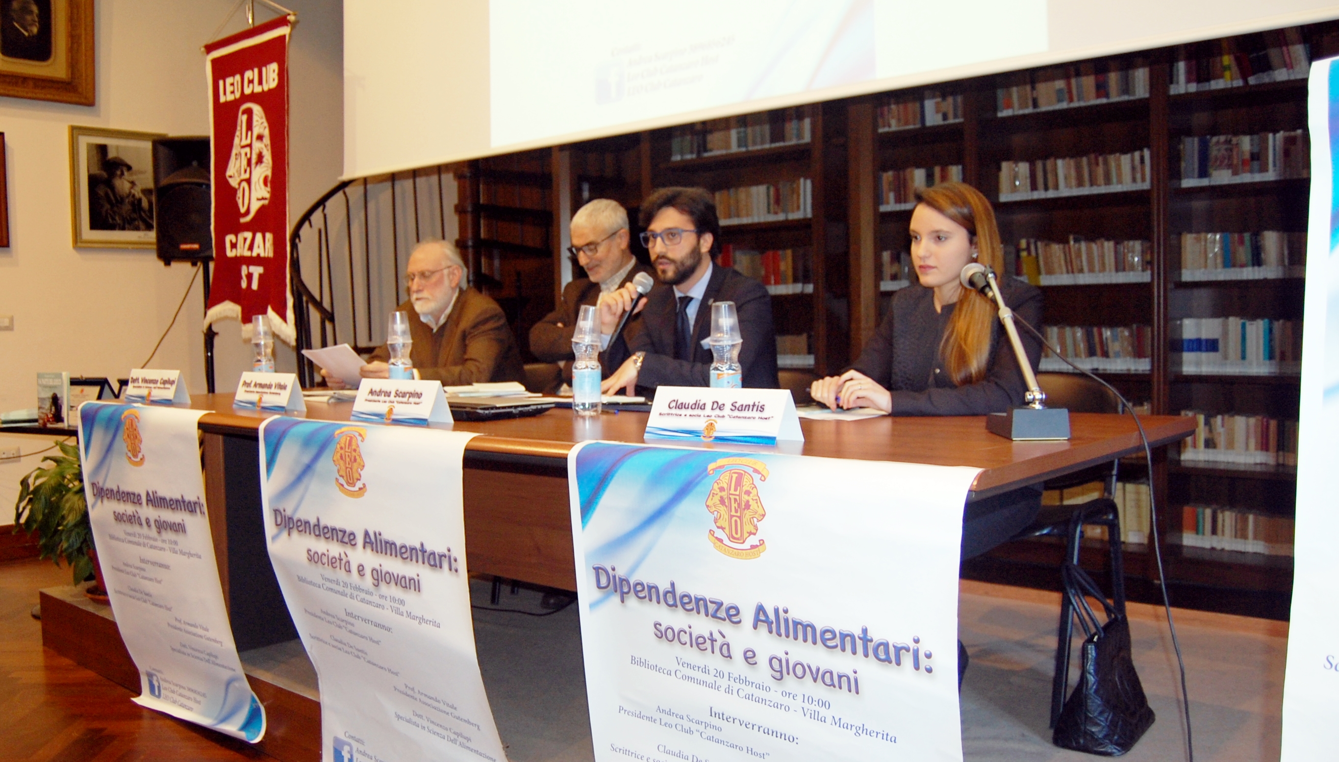 Dipendenze alimentari ed esordi letterari, il Leo Club "Catanzaro Host" ancora protagonista