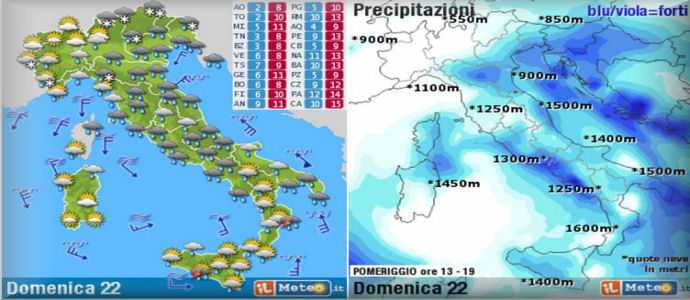 Allerta Meteo: In arrivo il Ciclone Hooligan - Nubifragi su Lazio, Sicilia e Calabria