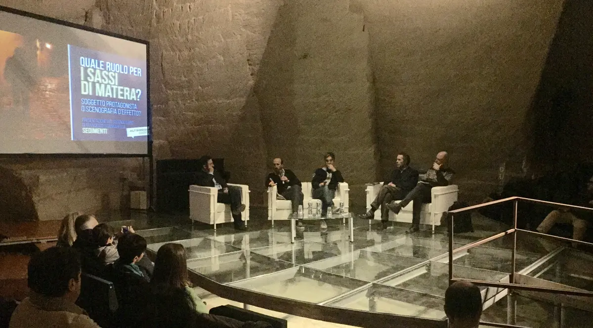 Matera presentazione del libro Sedimenti
