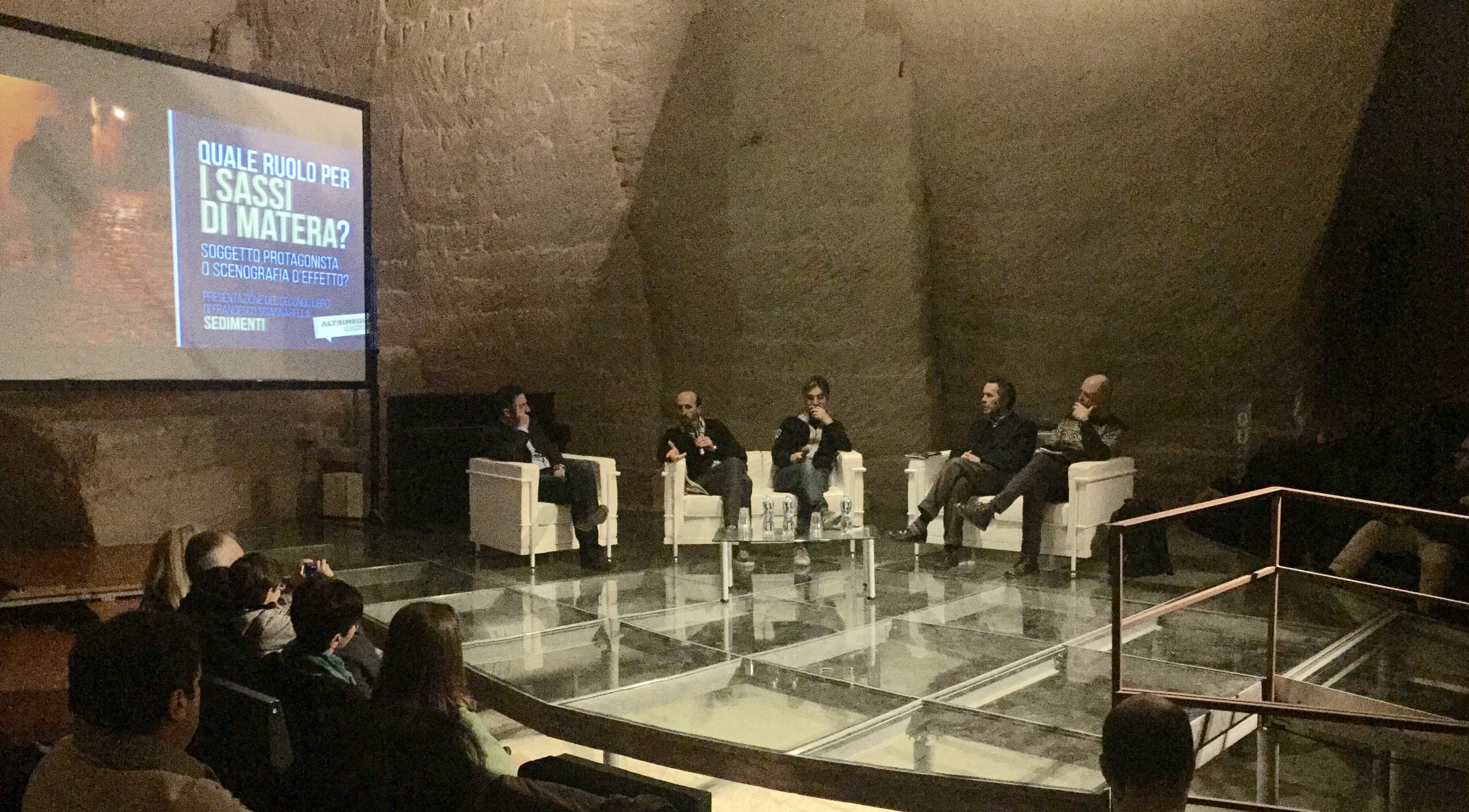 Matera presentazione del libro Sedimenti