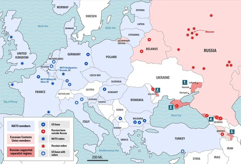Putin vs NATO: più che Geopolitica, Geografia