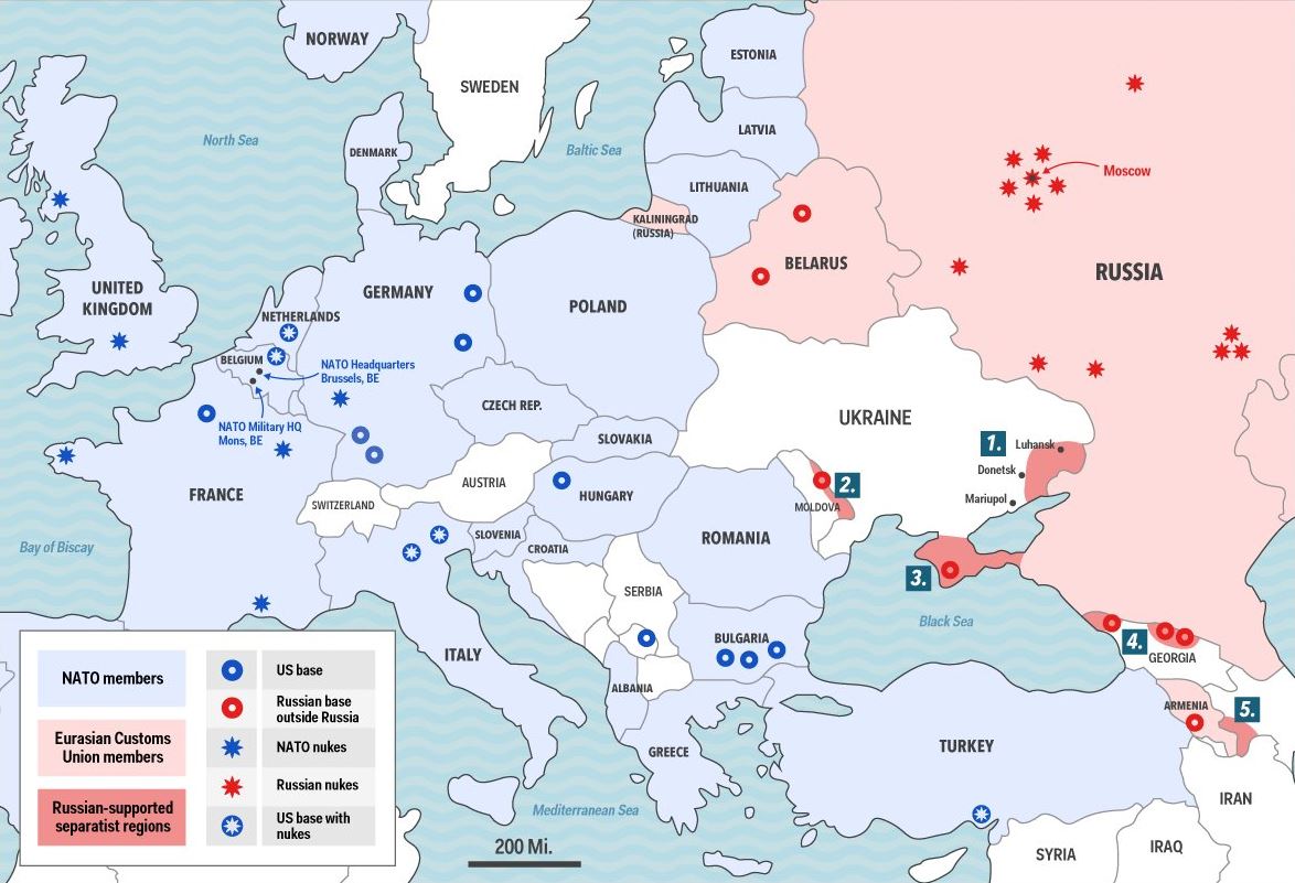 Putin vs NATO: più che Geopolitica, Geografia