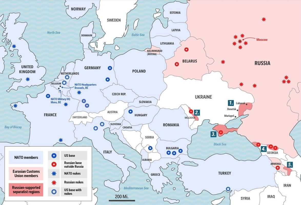 Putin vs NATO: più che Geopolitica, Geografia