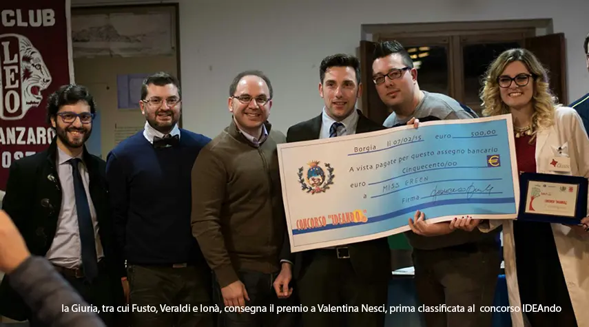 Borgia: conclusa la prima edizione del concorso "Ideando"