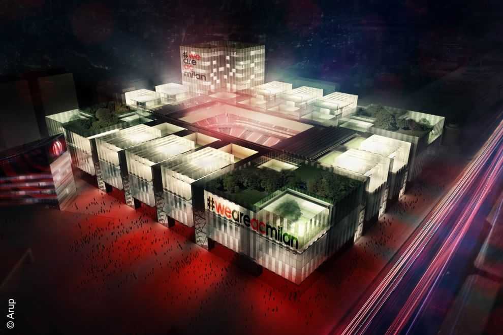 Invisibile ed ultramoderno: presentato il nuovo stadio del Milan