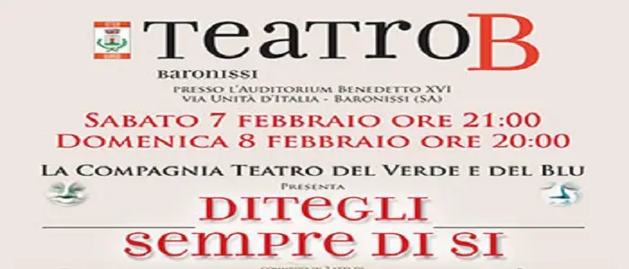 All'auditorium Benedetto XVI di Baronissi lo spettacolo "Ditegli sempre di si"