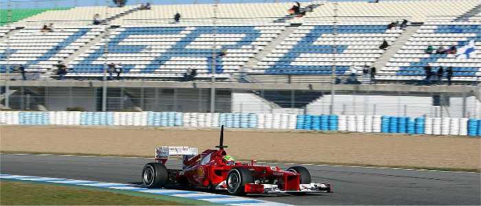Ferrari, Vettel il primo a scendere in pista a Jerez
