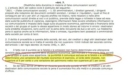 Governo, l'emendamento che conferma il falso in bilancio ad-personam di Berlusconi