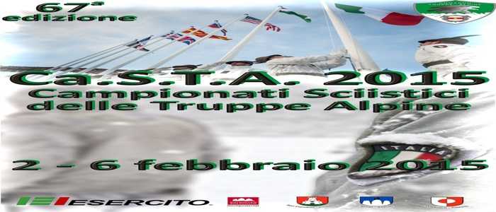 Bolzano: presentati oggi i campionati sciistici delle Truppe Alpine, CaSTA 2015