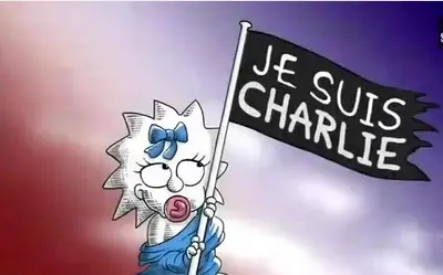 The Simpsons: Maggie "Je Suis Charlie"