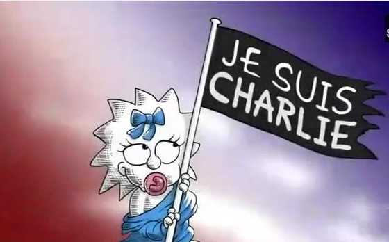 The Simpsons: Maggie "Je Suis Charlie"