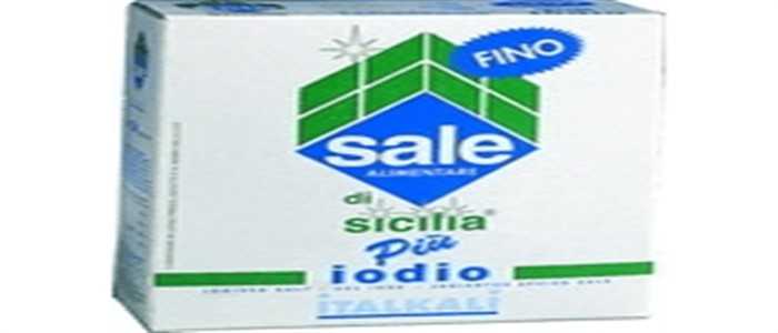 Confezioni di Sale Siciliano ritirato. Le indicazioni del produttore Italkali