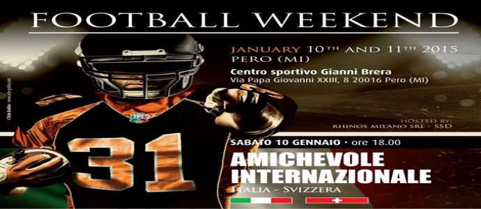 Football Americano: Torna il Blue Team: domani a Milano Italia-Svizzera