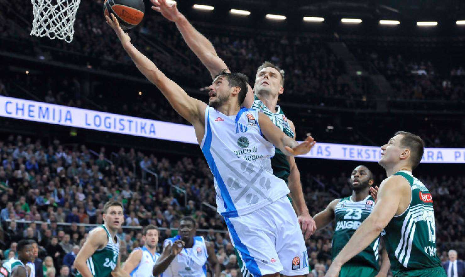 Basket, Dinamo battuta di misura dallo Zalgiris. Resi noti i calendari delle Last 32 di Eurocup