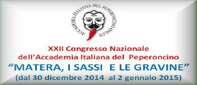 Matera - Congresso nazionale dell'Accademia italiana del peperoncino