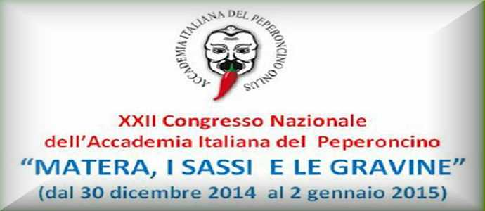 Matera - Congresso nazionale dell'Accademia italiana del peperoncino