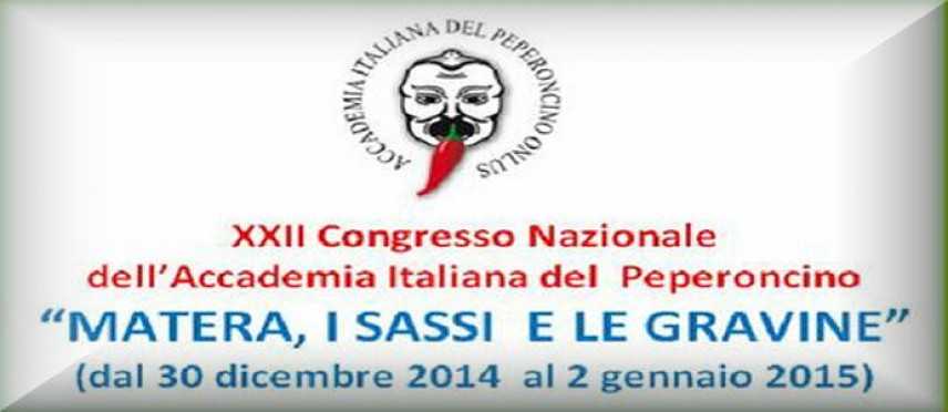 Matera - Congresso nazionale dell'Accademia italiana del peperoncino