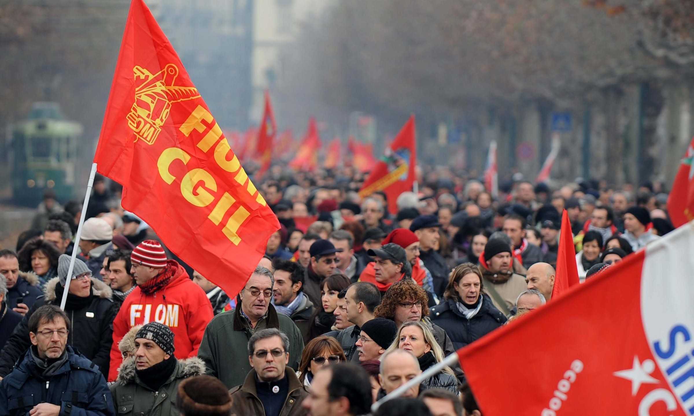 Trieste: lavoratori in corteo contro jobs act e Legge di stabilità