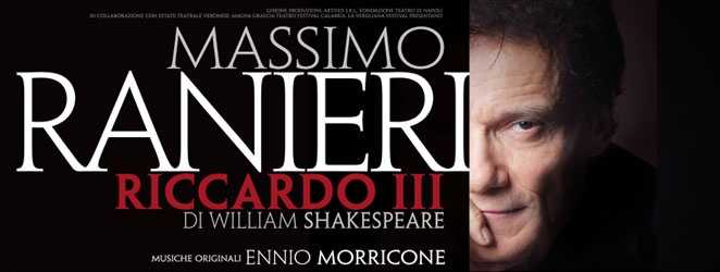 Massimo Ranieri in scena al Teatro Politeama Genovese con il Riccardo III