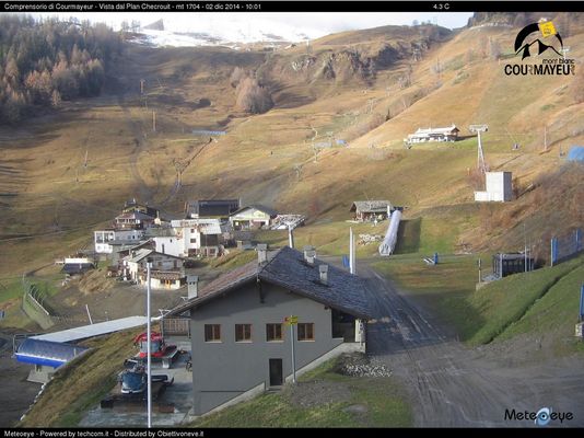 Courmayeur, rinviata l'apertura delle piste: il freddo non basta