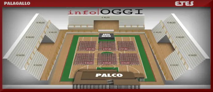 Un mega palco per Claudio Baglioni al PalaGallo (Cz)