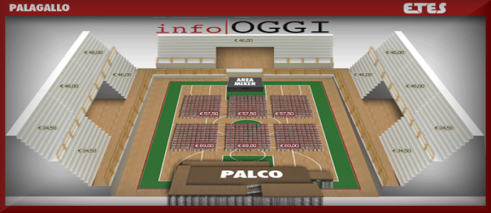 Un mega palco per Claudio Baglioni al PalaGallo (Cz)