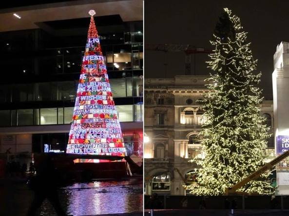 MIlano, cono hi-tech o abete rosso? Natale, tempo di universi paralleli