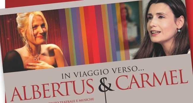 A Perugia, Claudia Koll "In viaggio verso - Albertus & Carmel"