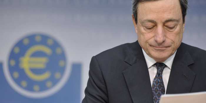 Bce: tassi di interesse al minimo storico